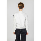 White Polyamide Bomber