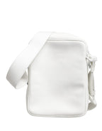 White Logo Plaque Crossbody Shoulder Borse Men Bag