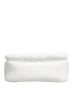 White Logo Plaque Crossbody Shoulder Borse Men Bag