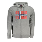 Gray Cotton Men's Sweatshirt