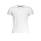 White Cotton Men's T-Shirt