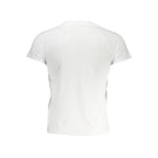 White Cotton Men's T-Shirt