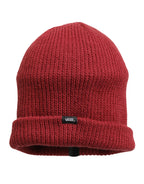 Women Bordeaux Wool Knitted Winter Beanie Capello Hat