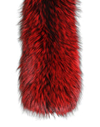 Red Fox Fur Neck Wrap Warmer Winter Scarf