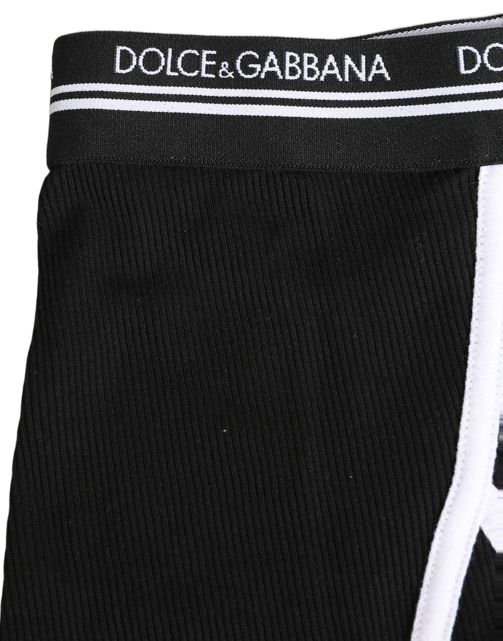 Black White Logo Waistband Coulotte Panty Underwear
