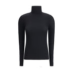 Black Wool Turtleneck
