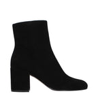 Black Leather Ankle Boots