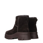 Brown Leather Ankle Boots