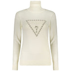 Bianco Viscosa Donna Maglia