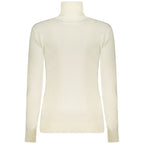 Bianco Viscosa Donna Maglia