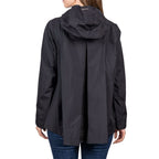 Black Polyester Shell Jacket