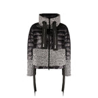 Black Polyamide Full-Length Jacket