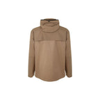 Brown Cotton Shell Jacket