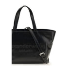 Black Calf Leather Bos Taurus Shoulder Bag