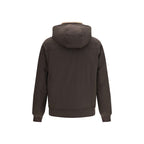Brown Polyamide Shell Jacket