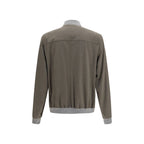 Bicolor Cashmere Bomber