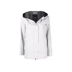 Gray Polyester Shell Jacket