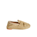 Beige Leather Women Sandal