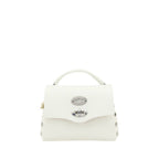 White Calf Leather Bos Taurus Shoulder Bag