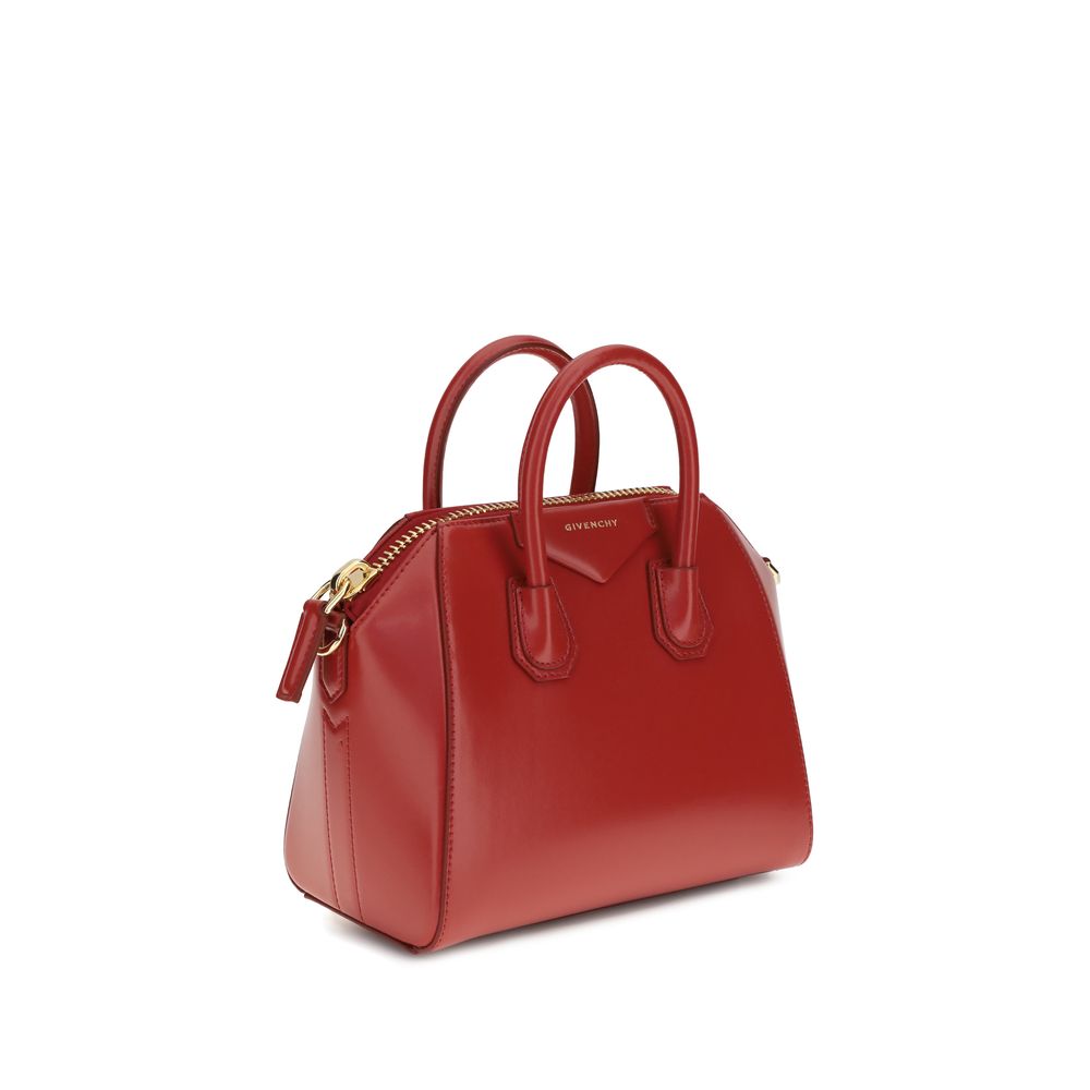 Red Calf Leather Bos Taurus Handbag