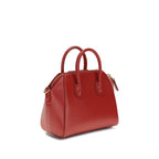 Red Calf Leather Bos Taurus Handbag