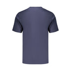 Blue Cotton Men's T Shirt