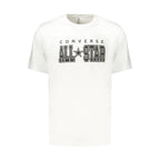 White Cotton Mens T-Shirt