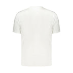 White Cotton Mens T-Shirt