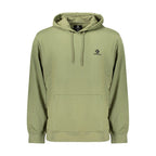 Green Cotton Men's Hoodie