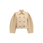 Beige Cotton Jacket