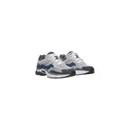 Gray Synthetic Athletic Sneakers