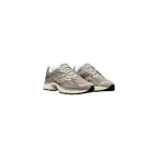 Gray Synthetic Athletic Sneakers