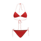 Multicolor Elastane Bikini