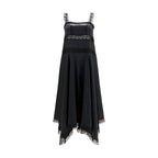 Black Silk Cocktail Dress