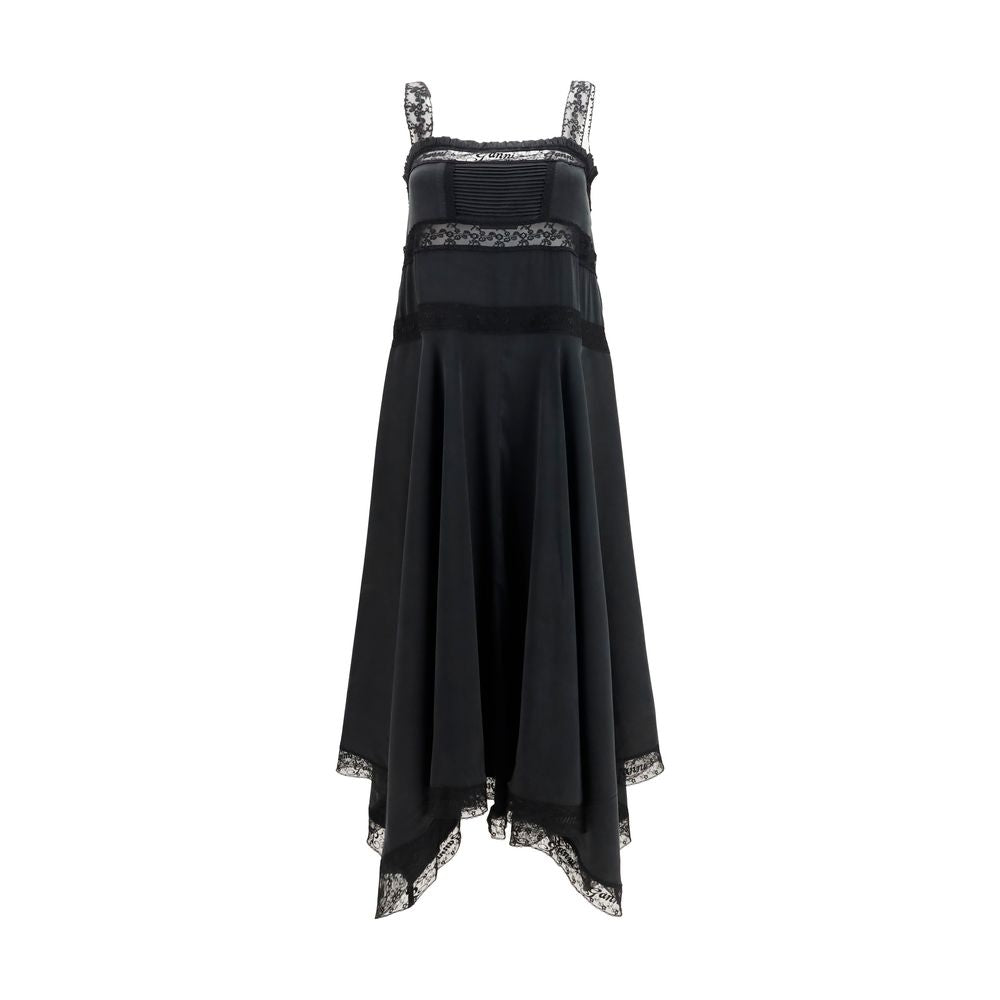 Black Silk Cocktail Dress