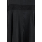 Black Silk Cocktail Dress