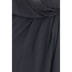 Black Silk Long Dress