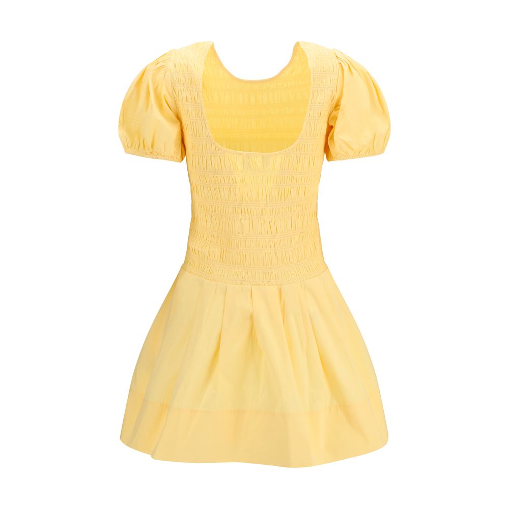 Bicolor Cotton Casual Dress