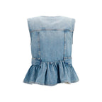 Blue Cotton Denim Jacket