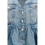 Blue Cotton Denim Jacket