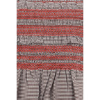 Brown Cotton Sleeveles T-Shirt