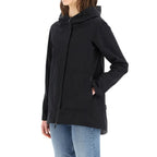 Blue Polyester Shell Jacket