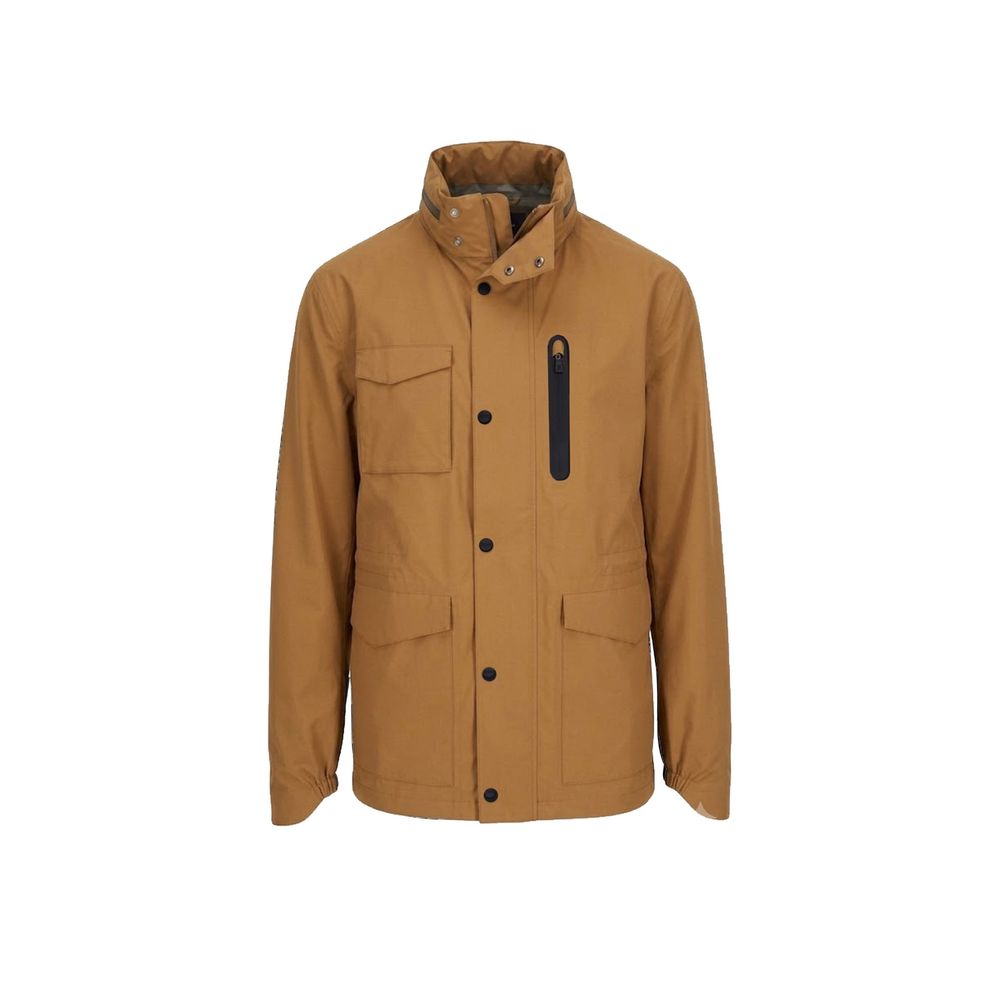 Brown Polyester Jacket