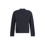 Black Alpaca Vicugna Pacos Cardigan