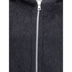 Black Wool Sweatshirt