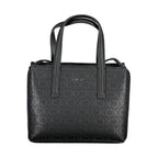 Black Polyester Women's Bag
