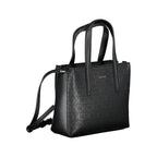 Black Polyester Women's Bag
