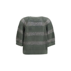 Bicolor Cotton Sweatshirt