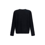 Black Alpaca Vicugna Pacos Cardigan
