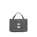 Gray Calf Leather Bos Taurus Handbag